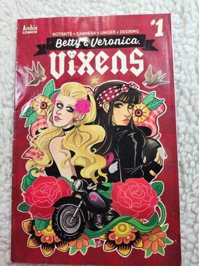 Archie Betty & Veronica Vixens #1 2018 Archie Comics Cover A Comic Book Graphic